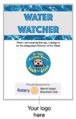 Josh the Otter Water Watcher Tag